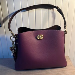 Coach Willow in Berry Color